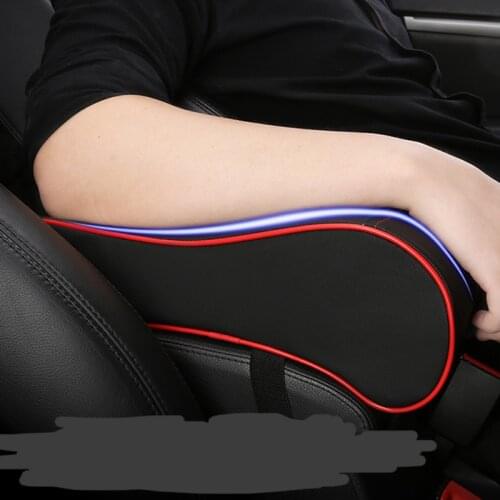 New leather car center console armrest pad shape for Mazda 2 5 8 Mazda 3 Axela Mazda 6 Atenza CX-3 CX-4 CX-5 CX5 CX-7