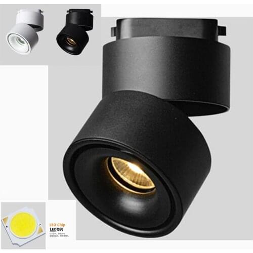 ONDENN High Power 15W 20W LED Track Light COB LED Spot Light Rail Lamps Home Lighting 360 Degree Adjustable 4pcs Free Shipping