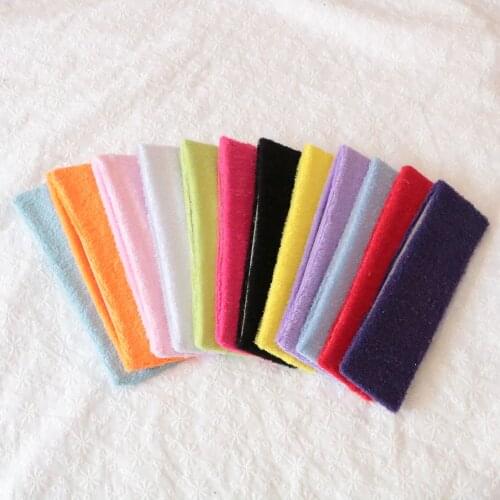 2pcs/lot Elastic Cotton Sweatband Sports Yoga Stretchy Headband for Girl Women Men Basketball Fitness Football Cycling Hair Band