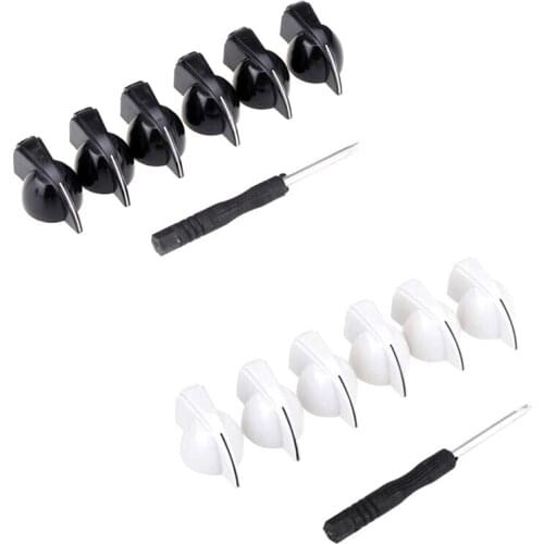 Pro Imperial Inch Size Guitar Amplifier Effect Pedal Chicken Head Pointer Knobs with Set Screw