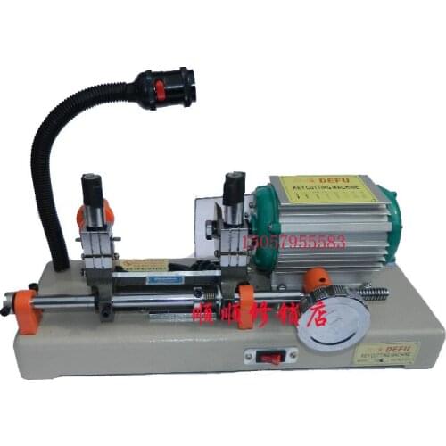 Defu 668C manual cutter lengthened fixture key copy machine