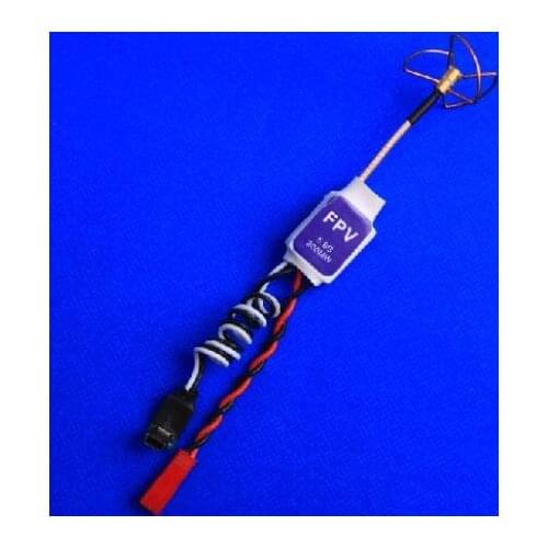 Super Light 10g 5.8G 200mW FPV A/V Transmitter FVM200 W/ Clover Antenna for FPV/ Camera/ Multicopter Free Shipping