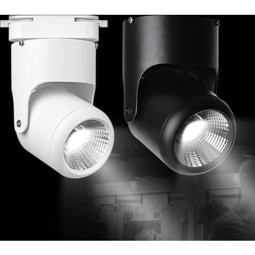 10PCS 7W 12W 20W COB LED track light AC110V-240V Track rail LED spot light Clothing store lights Industrial lighting Wall lamps