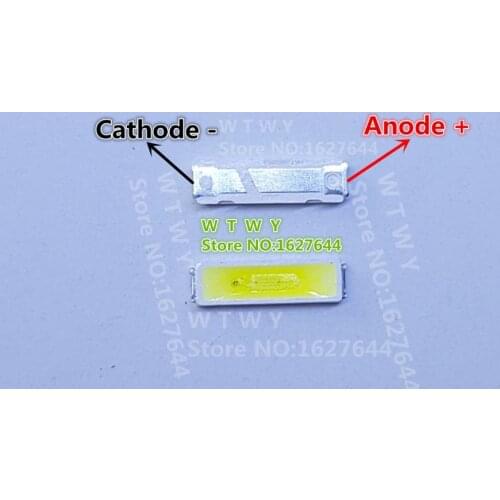 1000PCS For LG LED LCD Backlight TV Application LED Backlight 0.5W 3V 7020 Cool white SINGLE CHIP