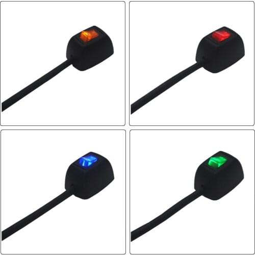 12V 24V ON OFF Paste Toggle Rocker Switch With 60CM Wire For Car Motor Water Pump