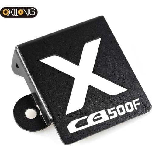 Motorcycle Accessories Brake Pump Fluid Tank Oil Cup Reservoir Guard Cover Protector For Honda CB500F CB 500F 2019 2020 2021