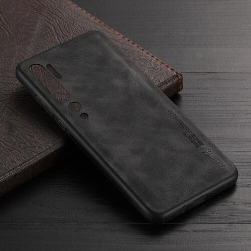 AMMYKI TPU Soft Silicone case For Xiaomi CC9 10 Pro Case Pu leather For Xiaomi Redmi K30 K30 Pro zoom case