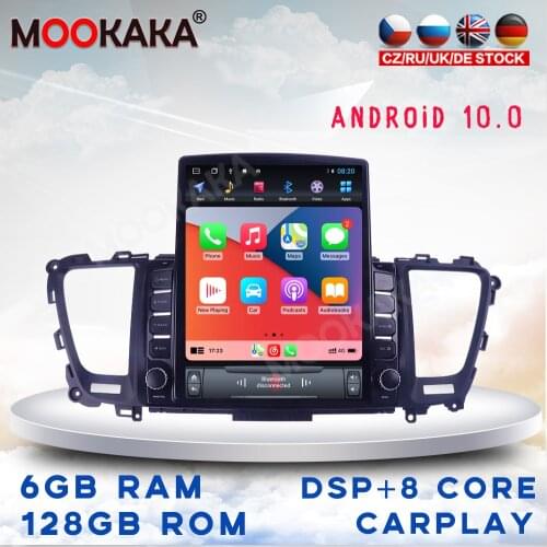 For Kia Carnival 2015-2019 Car Multimedia Stereo Tesla Screen Android 10 Player Carplay GPS Navigation Head Unit DVD