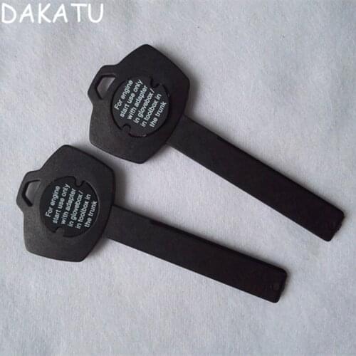 DAKATU hu92 Plastic Emergency Spare Key Shell Case For BMW X5 X6 E93 E92 E60 Transponder key shell case