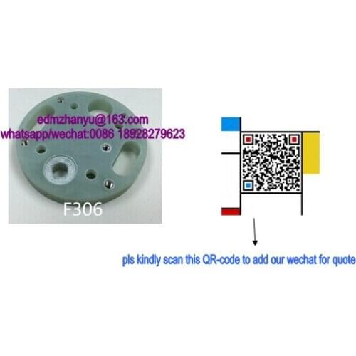 A290-8101-X312 isolator plate for Fanuc wire EDM - LS machines F306 72*15tmm