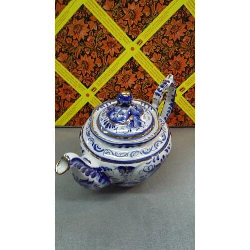 Гжельские узоры Teapots