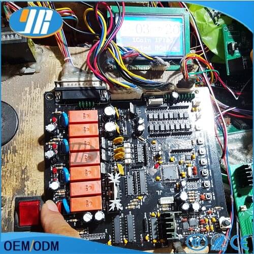 Toy Crane Machine kit For Crane Game PCB English Game Board Claw Game Mother Board Wire Harness LCD Display Counting Sensor
