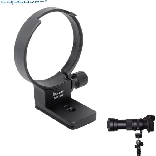 Capsaver Lens Collar Lens Tripod Adapter Ring Portable for Sigma 100-400mm F5-6.3DG OS HSM Nikon Canon SM140