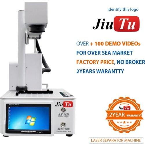 Jiutu Fiber Marking Machine Metal Laser Engraver Cutter For iPhone 12 12Mini 12Pro XS XR XSMax Rear Back Glass Laser Separation