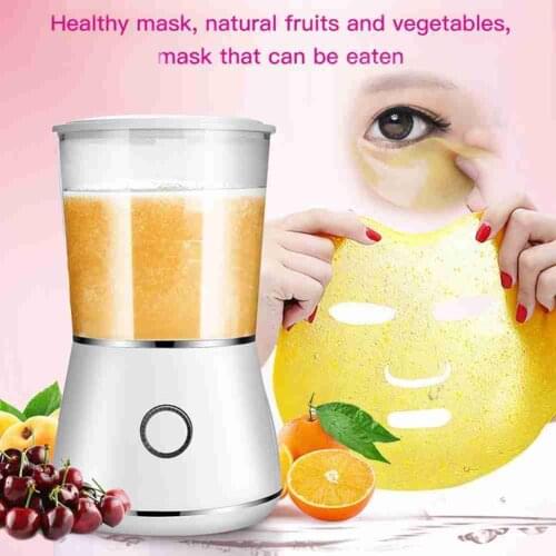 2021 DIY Face Mask Machine Face Mask Maker Vegetable Face Mask Natural Collagen Fruit Face Mask Machine Automatic Beauty Tools