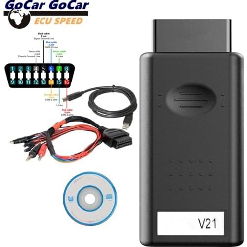 MPPS V21 MAIN, TRICORE, MULTIBOOT with Breakout Tricore Cable With Checksum and ECU Recovery Multi-Language