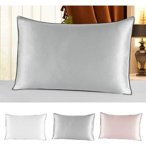 74cm x 48cm Nature Mulberry Silk pillowcase Top Quality Bedding Pillow case Smooth Home Decor Beauty Pillow Cases Cushion Covers
