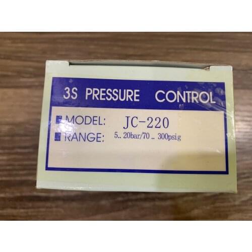 3s pressure switch single electro controller JC-220 Brand new original authentic Korea High and low voltage protection