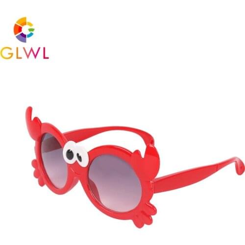 Sunglasses For Children 2021 Trendy Design Sun Glasses Girls Fashion Boys Round Sunglass Sports Babies Yellow Eyeglasses Kids