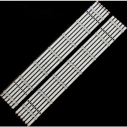LED Backlight strip 7+7 lamp For 65'' LCD TV L65M5-AD JL.D650E1330-368AR 368AL M V01 MI65T33_6X14_MCPCB_A_V2