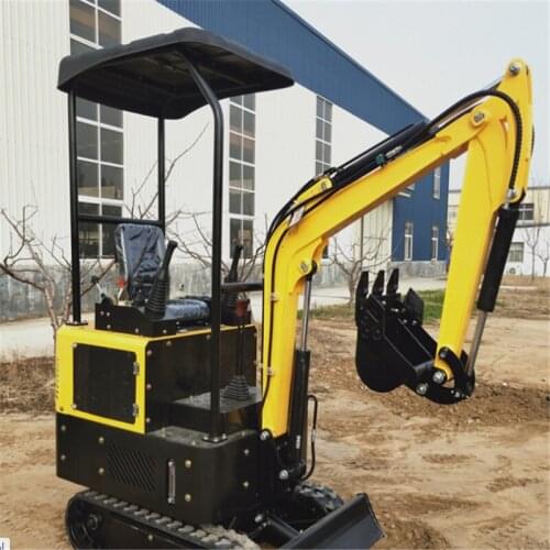 SYNBON Mini digger excavator for garden construction mini digger 1ton with optional attachment
