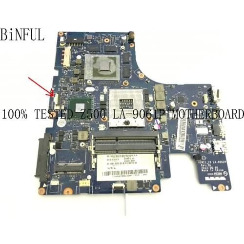 AVAILABLE 100% TESTED VIWZ1 LA-9061P MAINBOARD LAPTOP MOTHERBOARD FOR LENOVO Z500 NOTEBOOK MAINBOARD GPU GT640M / GT740M
