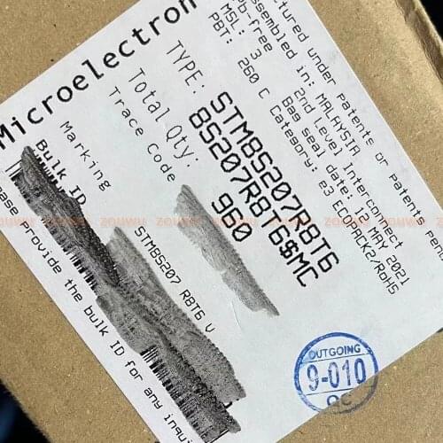 1PCS/LOT STM8S207R8T6 STM8S207 QFP-64 LILLARD store only sells 100% original products