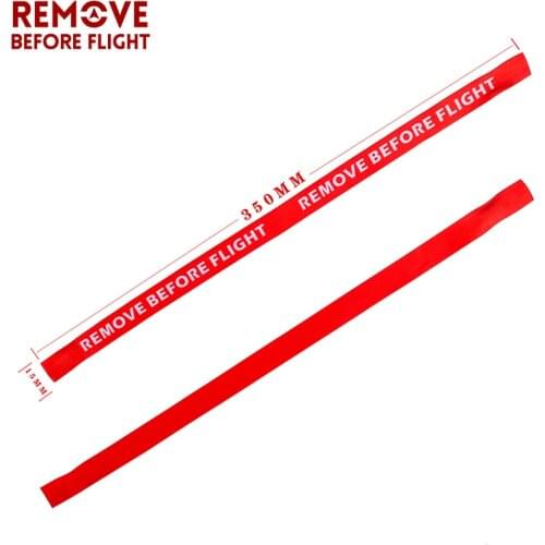 1PC Remove Before Flight Wristband Red Polyester Disposable Wrist Band for Party Use Can be Customized Best Gift for Friends