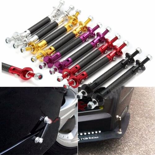 1X Car Carbon Fiber Car Bumper Protector Splitter Bar For BMW E46 E39 E90 E60 E36 F30 F10 E34 X5 E53 E30 F20 E92 E87 M3 M4 M5 X6