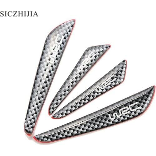 4 pieces / set Car door edge protection strip scratch protector for SEAT Ibiza Leon Toledo Arosa Alhambra Exeo FR Supercopa Mii