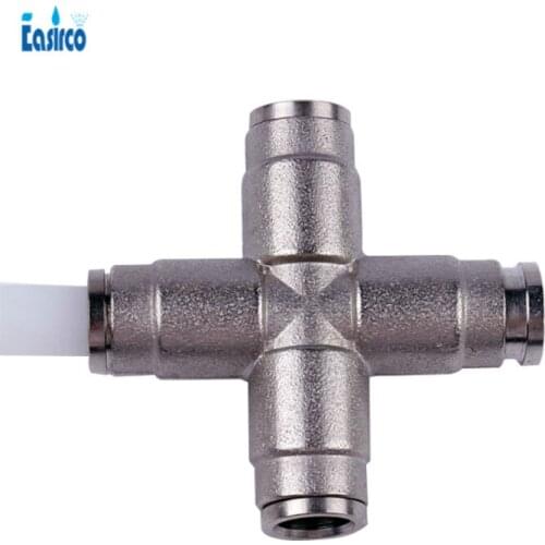 5pcs/pack)3/8'' Quick connecting cross connector for cooling system