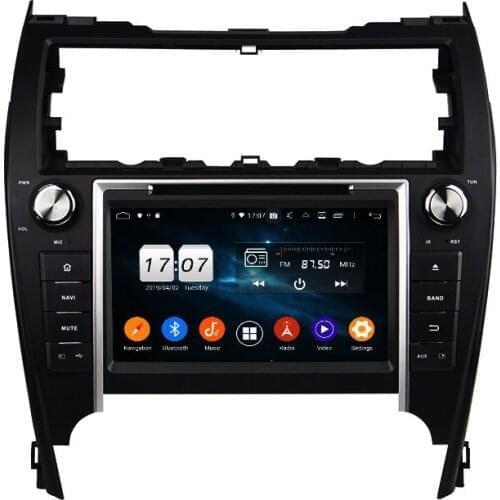 8" 2 Din Android 9.0 Car Multimedia Player For Toyota Camry 2012-2014 Car DVD Player 8 Core Stereo Radio Audio Navigation DSP