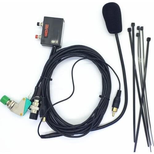 8pins Handfree MIC microphone for Kenwood TM241 TM231 TM221 TM441 TM421 etc car radio for car taxi driver