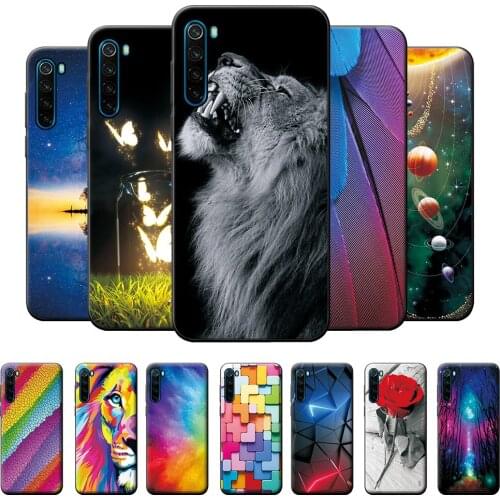 Case For Redmi Note 8 Case For Xiaomi Redmi Note 8 Cute Cover Bumper Note 8 Shockproof Silicone For Redmi Note 8 Note8 Case 6.3