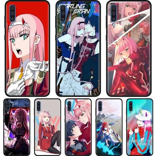 Case For Samsung Galaxy A50 A70 A10 A20e A30 A40 A20s A10s A10e A80 A90 A60 A30s TPU Shell Silicone Cover Zero Two Dance