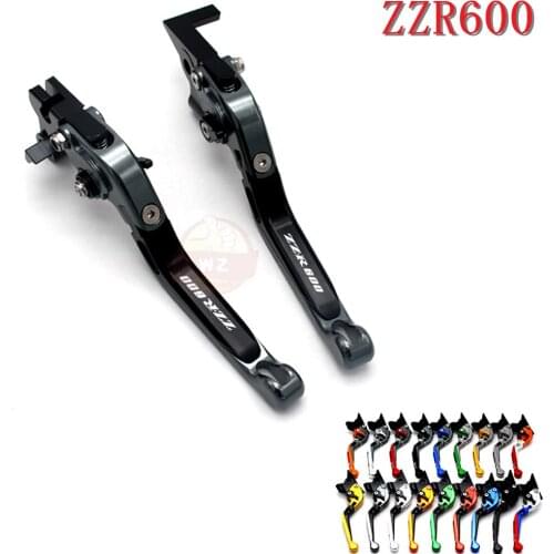 For Kawasaki ZZR600 ZZR 600, 2005, 2006, 2007, 2008, 2009 CNC Brake Clutch Levers