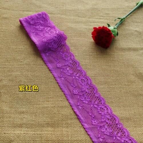 5.5 cm wide black and white blue powder skin skin-friendly stretch lace skirt hem neckline impervious clothing accessories