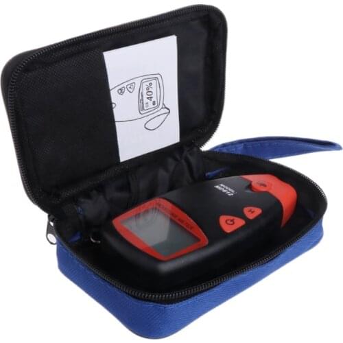 MD812 Digital Wood Moisture Meter LCD 2-pin Humidity Tester Timber Damp Detector