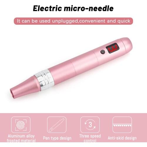 Derma Pen Microneedling Micro Screw Port Needle Cartridge Device Electric Derma Stamp Skin Care Hair Loss Dr Pen Wireless