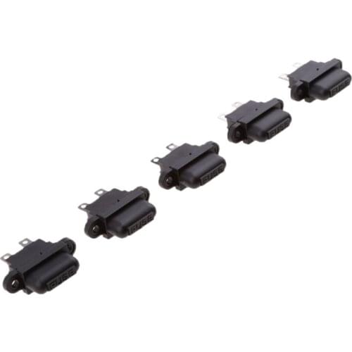 5 Pieces DC32V 30Amp Car Boat Truck Blade Standard Fuse Holder Set With Cover