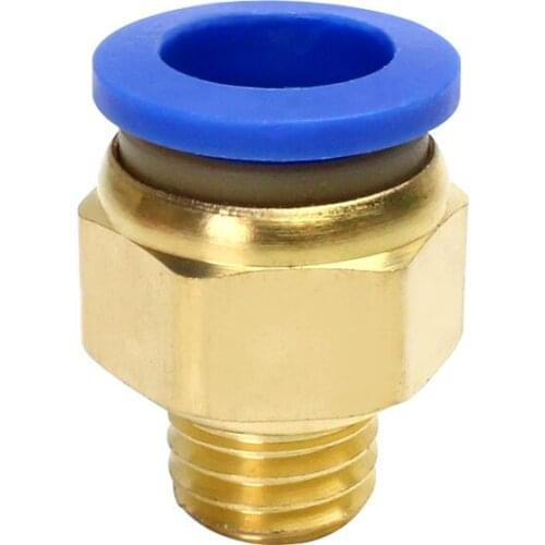 5pcs 5mm-20mm Male Thread Pneumatic Connector Quick Release Straight Push-in Connect Pipe Fittings Tube OD 4mm-12mm