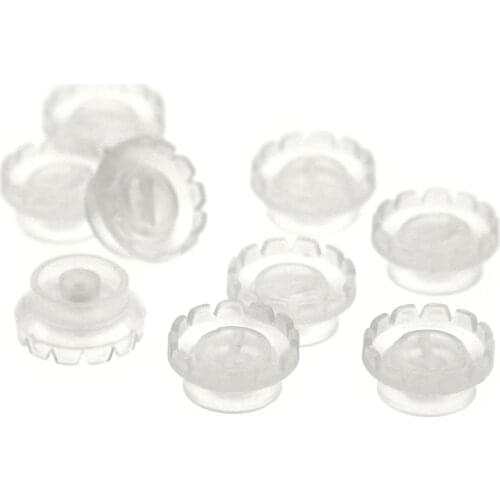 100pcs Individual Eyelash Glue Holder Grafting Eyelashes Quick Blossom Cup Ring Eyelash Extension Adhesive Stand