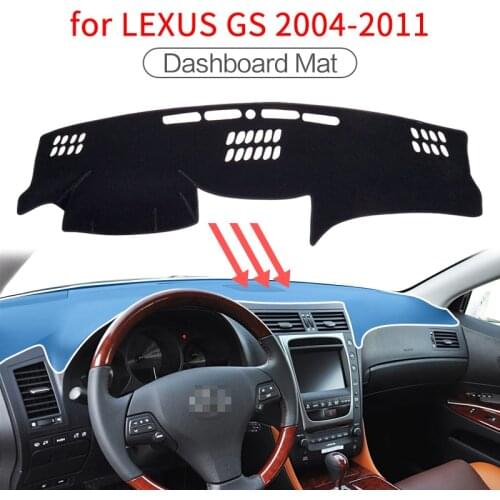 For Lexus GS GS300 GS430 GS450h GS350 GS460 2006~2011 Sport 300 430 Anti-Slip Mat Dashboard Cover Sunshade Dashmat Accessories