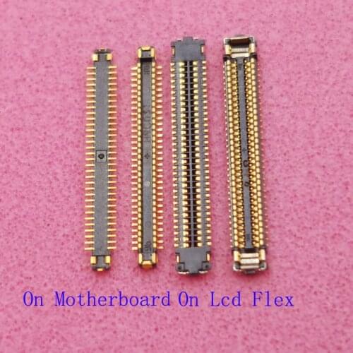 10pcs Lcd Display Screen FPC Connector For Samsung Galaxy N9500 S9 Plus S9plus G9600 G960 S9+ G9650 G965 Plug On Board 64pin