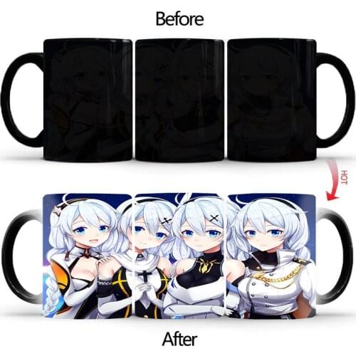 4 Subdue beauty mug heat sensitive teacup custom design cup China ceramic household office coffee tea water mug cups BSKT-022