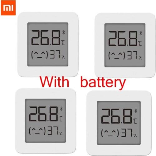 2020 In Stock XIAOMI Mijia Bluetooth Thermometer 2 Wireless Smart Electric Digital Hygrometer Thermometer Work with Mijia APP