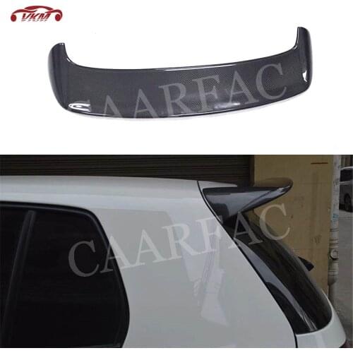 MK6 Carbon fiber Rear Roof Spoiler for VW Golf 6 VI MK6 Standard Bumper 2010-2013 Not For GTI R RZ Style Rear Window Wings