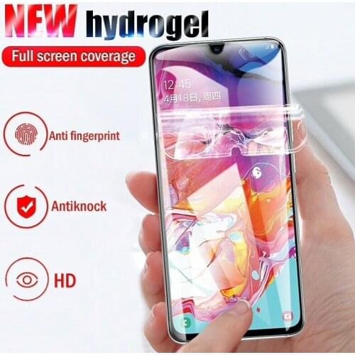 Screen Protector For ZTE A5 A7 2020 Full Cover Soft Hydrogel Film HD Protective Film Not (Tempered Glass)Case