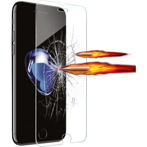 Protective Tempered Glass For iPhone 8 7 6 6S Plus X 5S 5 5C SE 4 4S 10 XR XS Max Screen Protector Film For iPhone X 7 8 6 6S