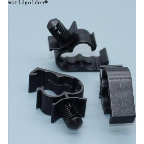 Worldgolden 100pcs auto fasteners Hose Clip for Ford